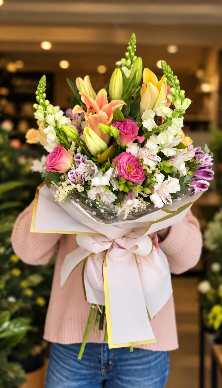 Productos destacados de Florería María Lidia: ramos, plantas, deco y aromas